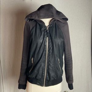 Mackage Genuine Lambskin Distressed Jacket sz. S